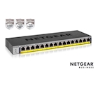Immagine di Switch NETGEAR NETGEAR GS116PP Switch Unmanaged 16 porte Gigabit GS116PP-100EUS
