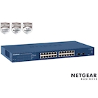Immagine di Switch NETGEAR NETGEAR GS724T- 400EUS - Smart Managed 24 porte 2S GS724T-400EUS