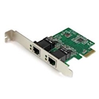Immagine di Adattatore di rete STARTECH NIC Gigabit PCIe -2 porte RJ45 ST1000SPEXD4