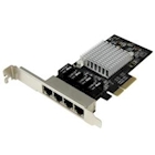 Immagine di Adattatore di rete STARTECH Scheda di rete PCIe a 4 porte ST4000SPEXI