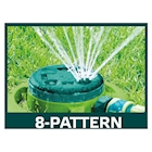 Immagine di Irrigatore da giardino 8 funzioni base in plastica