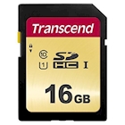 Immagine di Memory Card secure digital hc 16GB TRANSCEND TS16GSDC500S