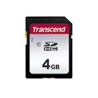 Immagine di Memory Card secure digital 4GB TRANSCEND Transcend Flash TS4GSDC300S