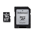 Immagine di Memory Card micro sd hc 64.00000 INTENSO MICRO SD HIGH CAPACITY & EXTREME CAPACITY CARD UHS 3433490