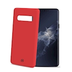 Immagine di Cover silicone rosso CELLY FEELING - Samsung Galaxy S10 FEELING890RD
