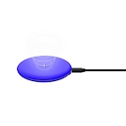 Immagine di Caricabatterie wireless/senza fili blu microusb CELLY WLFASTFEEL - Wireless Charger 10W [FEELING] WL