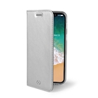 Immagine di Cover similpelle argento CELLY AIR - Apple iPhone Xs/ iPhone X AIR900SV