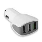Immagine di Caricabatterie bianco CELLY CC3USBTURBO - 3 USB Car Charger 22W CC3USBTURBOWH