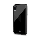 Immagine di Cover tpu + vetro temperato nero CELLY DIAMOND - Apple iPhone Xs/ iPhone X DIAMOND900BK
