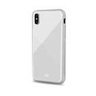 Immagine di Cover tpu + vetro temperato bianco CELLY DIAMOND - Apple iPhone Xs/ iPhone X DIAMOND900WH