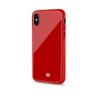 Immagine di Cover tpu + vetro temperato rosso CELLY DIAMOND - APPLE iPhone XS MAX DIAMOND999RD