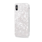 Immagine di Cover tpu + vetro temperato bianco CELLY PEARL - Apple iPhone Xs/ iPhone X PEARL900WH