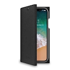 Immagine di Cover similpelle nero CELLY SHELL - Apple iPhone Xs/ iPhone X SHELL900BK