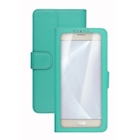 Immagine di Cover similpelle tiffany CELLY UNICA VIEW - Universal Case Display Size 5.0"-5.5" UNICAVIEWXXLTF