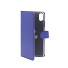 Immagine di Cover similpelle blu CELLY WALLY - APPLE iPhone XR WALLY998BL