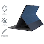 Immagine di Cover plastica blu CYGNETT Custodia TekView con porta Apple pencil per iPad 1 CY3063TEKVI