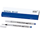 Immagine di Refill (b) mont blanc royal blue blu 2pz per roller