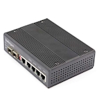 Immagine di Switch STARTECH Switch rete LAN industriale a 6 porte IES1G52UP12V