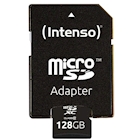 Immagine di Memory Card micro sd xc 128GB INTENSO MICRO SD CLASSE 10 128GB con ADATTATORE 3413491