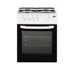 Immagine di Cucina con forno a gas e piano elettrico BEKO CSG42000DW bianco - classe energetica B