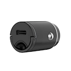 Immagine di Caricabatterie nero CELLY CCMINIUSBC - USB-C Mini Car Charger 30W [Pro Power CCMINIUSBCBK