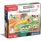 Immagine di Giochi educativi CLEMENTONI Montessori - Gli Animali 16360A