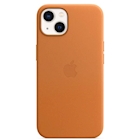Immagine di Cover MagSafe in pelle per iPhone 13 marrone