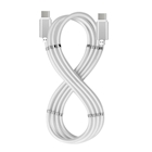 Immagine di USB-C to USB-C 60w magnet cable wh