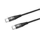 Immagine di USB-C to USB-C 60w nylon cable bk