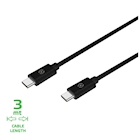 Immagine di USB-C to USB-C 60w cable 3mt black
