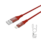 Immagine di USB to lightning 12w cable 3mt rd