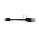 Immagine di USB to microusb 12w cable 12cm bk