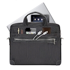 Immagine di Borsa ecopelle per pc 15.6" nera
