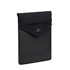 Immagine di Macbook pro 16 poliestere nero RIVACASE Black Canvas Sleeve for MacBook Pro 13-14 8503BK