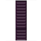 Immagine di Cinturino a maglie in pelle ciliegia scuro 45mm - M/L