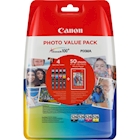 Immagine di Value pack Inkjet CANON CLI-526 4540B017 nero+ciano+magenta+giallo 1273 copie
