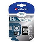 Immagine di Memory Card micro sd 64GB VERBATIM Pro 47042