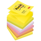 Immagine di Ricariche di foglietti Post-It® a "Z" per dispenser colori neon e giallo canary