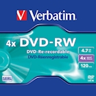 Immagine di Dvd-rw VERBATIM 4,7 gb 4x