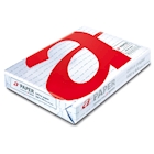 Immagine di Carta bianca per fotocopie A4 g75 A-PAPER impacco rosso risma da 500 fogli