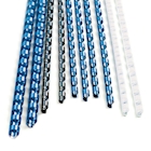 Immagine di Dorsi plastici a 21 anelli tondi mm 10 bianco