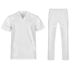 Immagine di Completo unisex GLOBAL TRADING COLOMBO colore bianco taglia XS