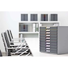 Immagine di Cassettiera 10 cassetti DURABLE VARICOLOR