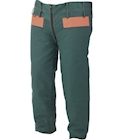 Immagine di Pantaloni antitaglio per boscaiolo verde/aran. XXL