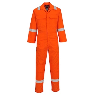 Immagine di Tuta Ignifuga Bizweld Iona PORTWEST colore arancione taglia XXXL