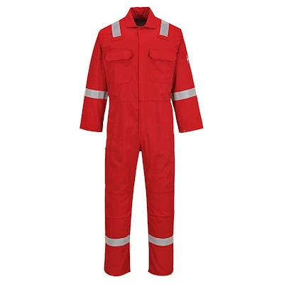 Immagine di Tuta Ignifuga Bizweld Iona PORTWEST colore rosso taglia XXL