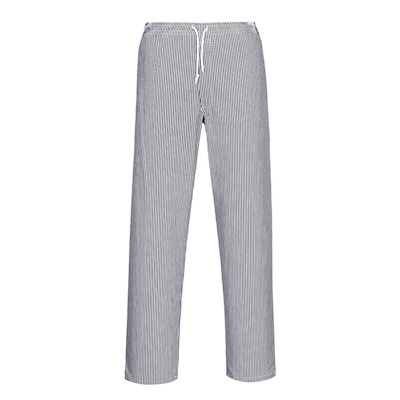 Immagine di Pantaloni Bromley Chefs colore Blue Check Tall taglia S