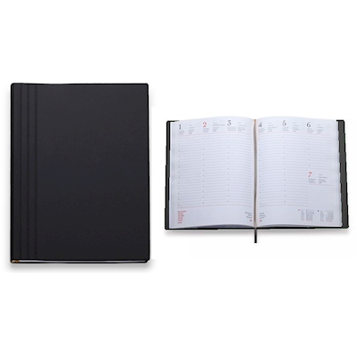 Immagine di Agenda Flexy Tam gommato settimanale cm 17x24 nero 40+