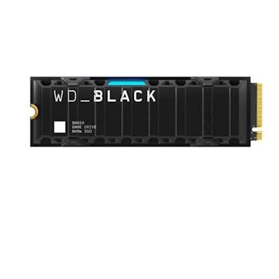 Immagine di Ssd interni 1000.00000 pcie gen 4.0 x 4 nvme SANDISK WD BLACK SN850 HEATSINK 1TB (PS5 compatible) WD