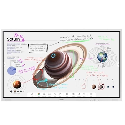 Immagine di Monitor smart SAMSUNG Samsung MonitorLarge LH75WMBWLGCXEN